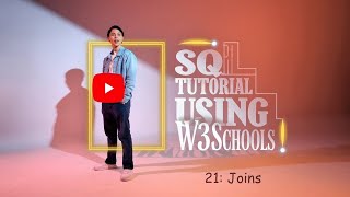 SQL  Joins  W3Schools SQL Tutorial [upl. by Ecinehs]