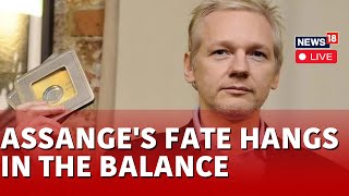 Julian Assange News LIVE  Wikileaks Founder In LastDitch Bid To Avoid US Extradition LIVE  N18L [upl. by Janna783]