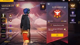 Free Fire Max ELITE Heroic Pro Gameplay EVER 😈 [upl. by Lacee]