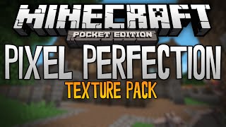 Pixel Perfection Texture Pack Review  Minecraft Pocket Edition [upl. by Nameloc]