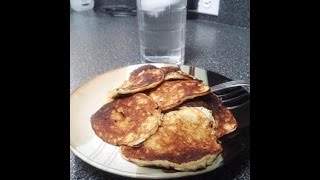 DELICIOUS healthy banana pancakes NO added sugar  GLUTEN FREE [upl. by Galer]