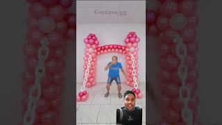 happy birthday decoration balloon decoration party birthday baby trending short [upl. by Davina]