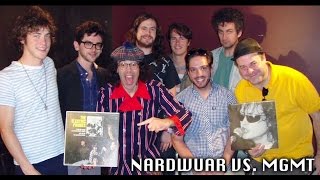 Nardwuar vs MGMT [upl. by Lemhaj712]