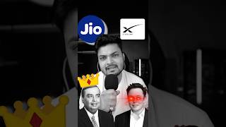 Mukesh Ambani की Jio को टक्कर देने जा रहे हैं Elon Musk jio elonmusk starlink shorts news [upl. by Morette239]