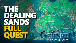 The Dealing Sands  World Quests amp Puzzles 【Genshin Impact】 [upl. by Deloris]