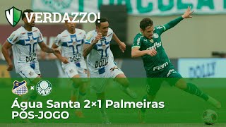 Pósjogo  Água Santa x Palmeiras  Campeonato Paulista 2023 [upl. by Olcott696]