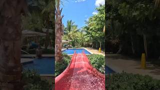 Slidin’ 🛝 🌊 🌴Hilton La Romana Dominican Republic shorts waterslide water dominicanrepublic [upl. by Nnaitsirk545]