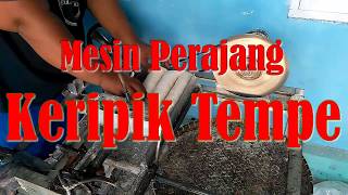 MESIN PERAJANG KERIPIK TEMPE DAN KERUPUK [upl. by Hctim]