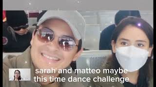 SARAH GAND MATTEO MAYBE THIS TIME SING AND DANCE CHALLENGE SA TUNA FESTIVAL SA GENSAN [upl. by Manas]