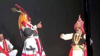 Yakshagana  Bheemasena  15  Prajwal as Keechaka  pravesha [upl. by Lori]