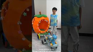 Chintu broke the cycle and Mummy got angry  😱carriage house wooden artist  shortsvideo [upl. by Schnabel]