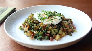 Colcannon Hash Recipe  Potato Spring Onion amp Kale Breakfast Hash [upl. by Aisilef]