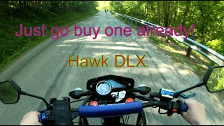 Hawk DLX and two Hawk 250s ride to Lancaster [upl. by Arlin]