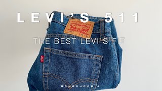 Levis 511  The Best Levis Fit  Minimalist Menswear levis 511 [upl. by Valentina755]