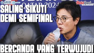 Candaan Berubah Kenyataan Pelatih Korsel Tak Sangka Bertemu Indonesia [upl. by Asyen905]