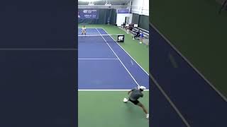 Solid rally between Rodesch and Basavareddy ATPCharlottesville tennis atpchallenger [upl. by Conroy]