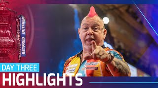 FIRST ROUND ✅  Day Three Highlights  2023 Betfred World Matchplay [upl. by Bethel]