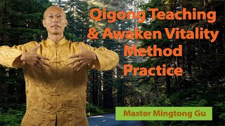 Qigong Lesson and Practice with Master Mingtong Gu [upl. by Ohcirej592]