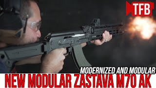 NEW Modular Zastava M70 AK Rifle and Polymer Magazines GunFest2021 [upl. by Dorolisa]