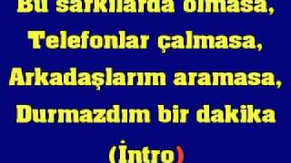 Tarkan  Bu Sarkılarda Olmasa karaoke [upl. by Anilehcim]