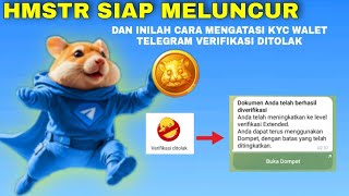 CARA MENGATASI EWALLET TELEGRAM GAGAL VERIFIKASI MENJELANG HAMSTER KOMBAT LISTING [upl. by Arais117]