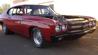 Idlewalk around of the big tire chevelle [upl. by Amethist294]