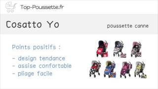 Test Cosatto Yo  la poussette canne par Top Poussette [upl. by Narra]