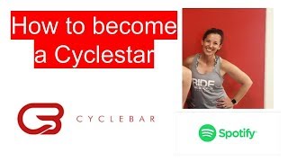 How to become a Cyclebar Instructor  My Cyclestar Journey [upl. by Ailedamla468]