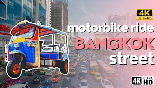 🇹🇭 Bangkok Traffic in 4K [upl. by Naujyt]