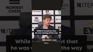 Pragg humbles World No 1 Magnus Carlsen chess shorts [upl. by Esilehs]