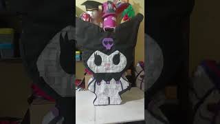 Como hacer una Piñata Kuromi 💜 piñatas MESBkids [upl. by Hamann158]