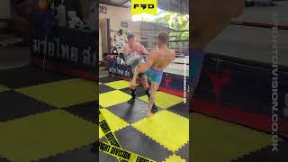 🎯⚔️ Final touches of fight camp before Nico Carrillo vs NongO ⚔️🎯 muaythai onechampionship [upl. by Bez506]