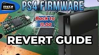 PS4 Firmware Downgrade Reverting from 1102 to 1100 [upl. by Brout]