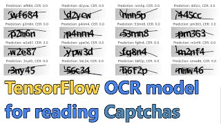 TensorFlow StepbyStep Captcha solving tutorial with custom OCR model [upl. by Jary]