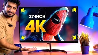 The BEST BUDGET 4K GAMING MONITOR You Can Buy⚡️ Philips 27inch 4K Monitor Review [upl. by Alwyn836]