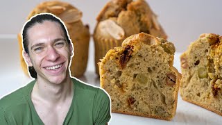 Recette Muffins Salés HEALTHY Apéro Dîner Léger PiqueNique etc [upl. by Oiluj]