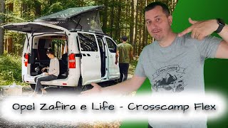 Opel Zafira e Life  Crosscamp Flex [upl. by Nanni]