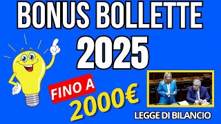 INPS CONFERMA Bonus Bollette in Busta Paga per il 2025 [upl. by Yrtua]