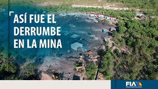 Así quedaron atrapados los mineros en Sabinas Coahuila [upl. by Burt]