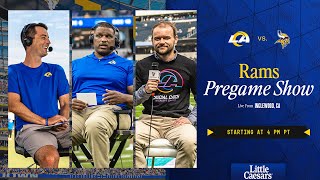 Rams vs Vikings Pregame Show  Game Predictions Players To Watch amp More From SoFi Stadium [upl. by Ecinaj]