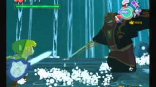 The Legend of Zelda Wind Waker  Link vs Ganondorf [upl. by Liddy984]