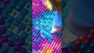 💎✨ diamondmosaic diamondpainting art алмазнаямозаика алмазнаявышивка asmr diy satisfying [upl. by Minsat]