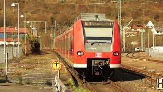 Zugverkehr in Eberbach am Neckar [upl. by Astrix]