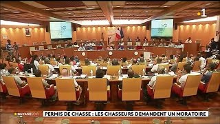 Permis de chasse  les chasseurs demandent un moratoire [upl. by Nigel]