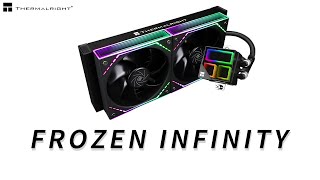 THERMALRIGHT FROZEN INFINITY CPU Cooler Installation Guide for intel LGA1700 AMD AM4 AM5 [upl. by Dranal]