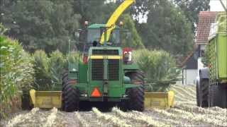 Mais hakselen  Garderen  John Deere 6850  P van den Hardenberg  Paleisweg  Netherlands  2013 [upl. by Annotahs990]