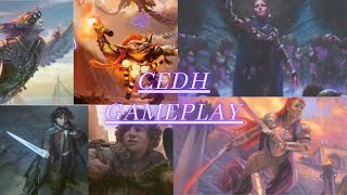 Post Ban cEDH Gameplay MalcomVial vs Inalla vs Najella vs FrodoSam [upl. by Aloisius633]