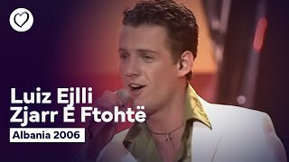 Luiz Ejlli  Zjarr E Ftohtë  Albania 🇦🇱  SemiFinal  Eurovision 2006 [upl. by Nilde880]