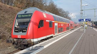 Stolberg Rheinland Hbf Zugverkehr Teil 1 [upl. by Skantze381]