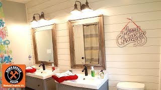 Anthonys Awesome Small Bathroom RemodelBefore and After [upl. by Adnamra]